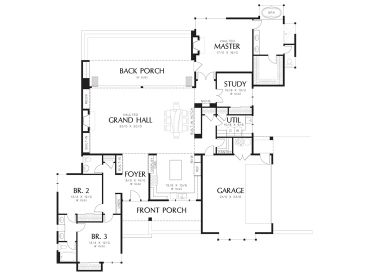 Floor Plan, 034H-0285