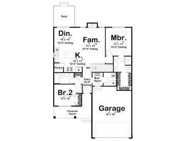 Floor Plan, 050H-0398