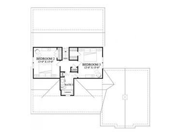 2nd Floor Plan, 063H-0119