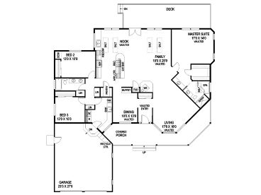Floor Plan, 013H-0013