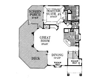 2nd Floor Plan, 041H-0033