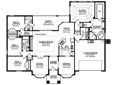 Floor Plan, 064H-0125