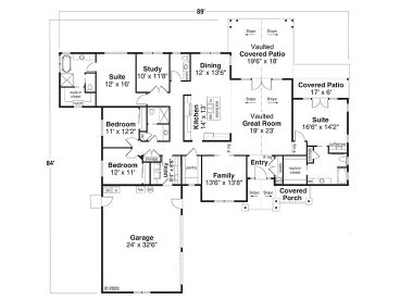 Floor Plan, 051H-0418