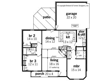 Floor Plan, 021H-0044