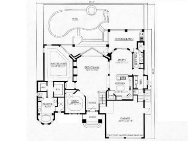 1st Floor Plan, 037H-0104