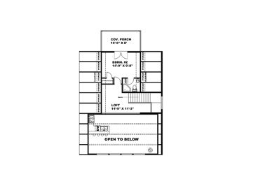 2nd Floor Plan, 012H-0279