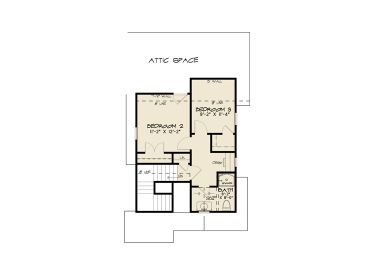 2nd Floor Plan, 075H-0033