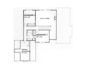 2nd Floor Plan, 045H-0057