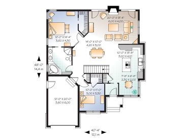 Floor Plan, 027H-0181