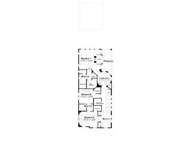 2nd Floor Plan, 052H-0033