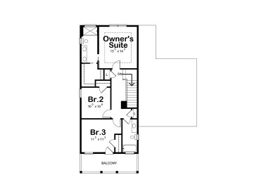 2nd Floor Plan, 031H-0369
