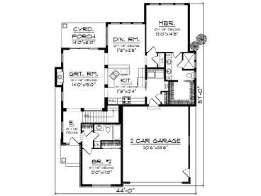 Floor Plan, 020H-0405