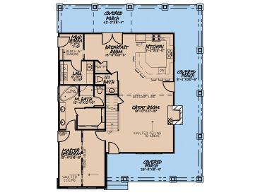 1st Floor Plan, 074H-0143