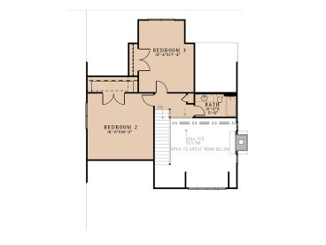 2nd Floor Plan, 074H-0235