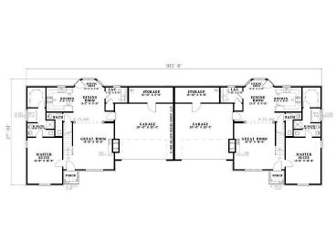 1st Floor Plan, 025M-0076