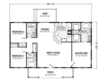 Floor Plan, 078H-0045