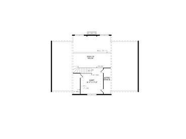 2nd Floor Plan, 025L-0016