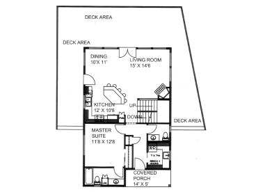 1st Floor Plan, 012H-0296