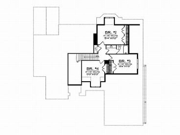 2nd Floor Plan, 020H-0083
