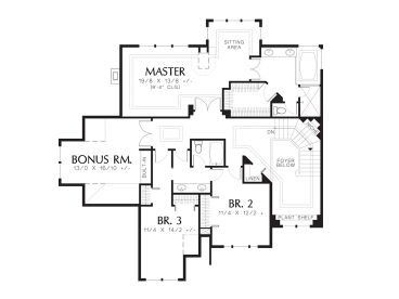 2nd Floor Plan, 034H-0339