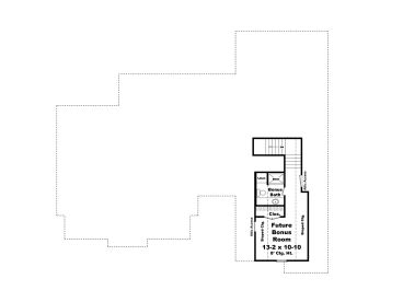 2nd Floor Plan, 001H-0151