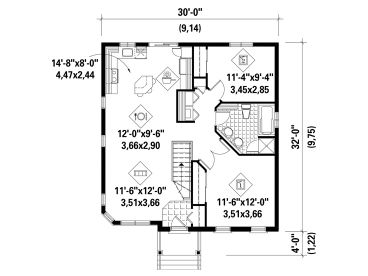 Floor Plan, 072H-0033