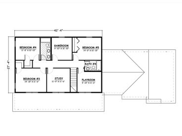 2nd Floor Plan, 078H-0047