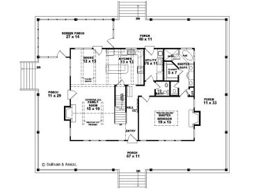 1st Floor Plan, 006H-0053