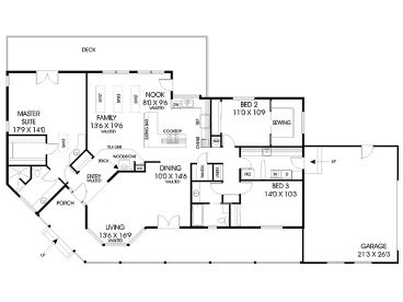 Floor Plan, 013H-0053