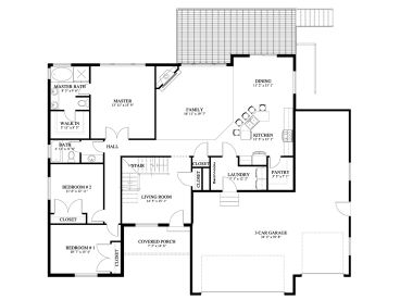 Floor Plan, 065H-0075