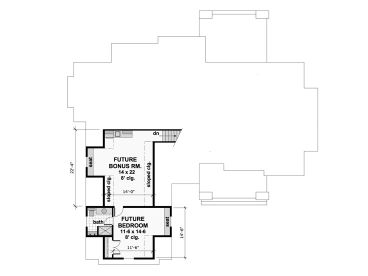2nd Floor Plan, 023H-0191