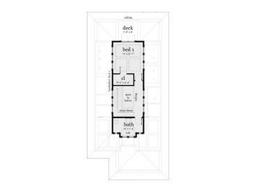 2nd Floor Plan, 052H-0108