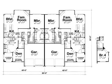 1st Floor Plan, 031M-0067