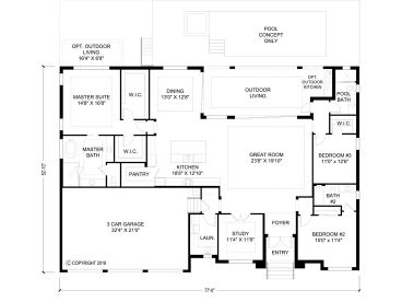 Floor Plan, 070H-0062