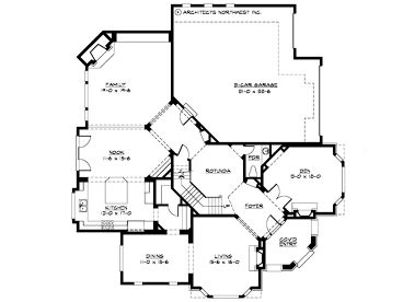 1st Floor Plan, 035H-0067