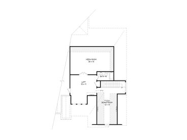 2nd Floor Plan, 062H-0156