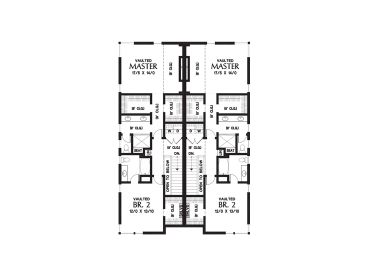 2nd Floor Plan, 034M-0028