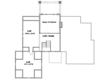 2nd Floor Plan, 012H-0120
