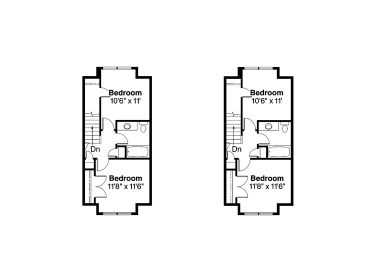 2nd Floor Plan, 051M-0005