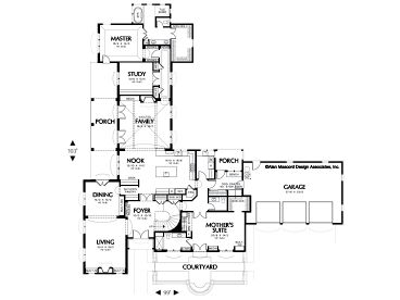 1st Floor Plan, 034H-0151