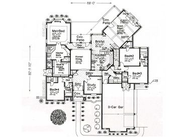 1st Floor Plan, 002H-0037