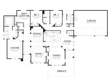Floor Plan, 034H-0274