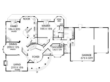 1st Floor Plan, 013H-0079
