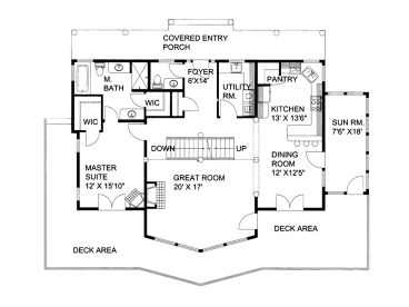 1st Floor Plan, 012H-0209