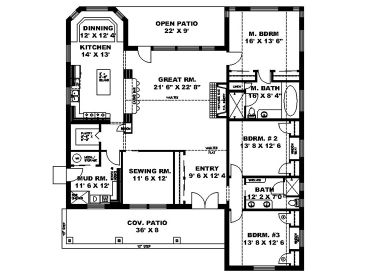 Floor Plan, 012H-0269