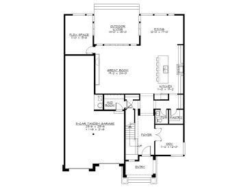 1st Floor Plan, 035H-0143