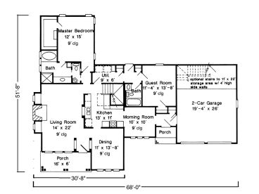 Optional Floor Plan, 054H-0070