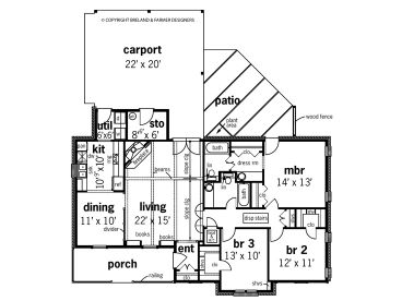 Floor Plan, 021H-0038