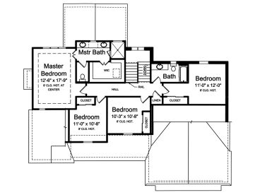 2nd Floor Plan, 046H-0152