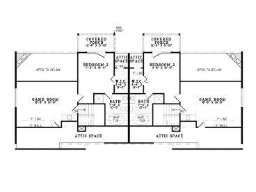 2nd Floor Plan, 025M-0065
